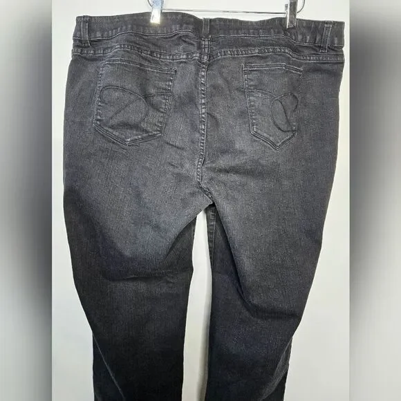 Women's Black Chico's Platinum Jeans Chico's Size 4 (Same as US Women's Size 20) - Picture 6 of 7